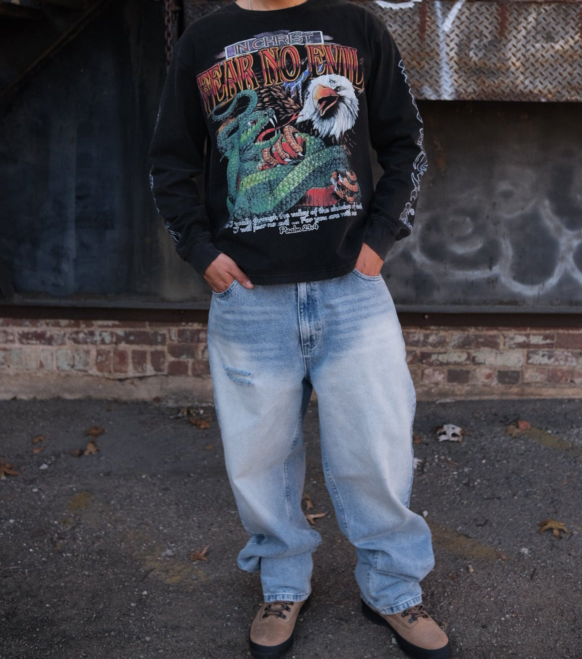 FEAR NO EVIL RETRO TEE