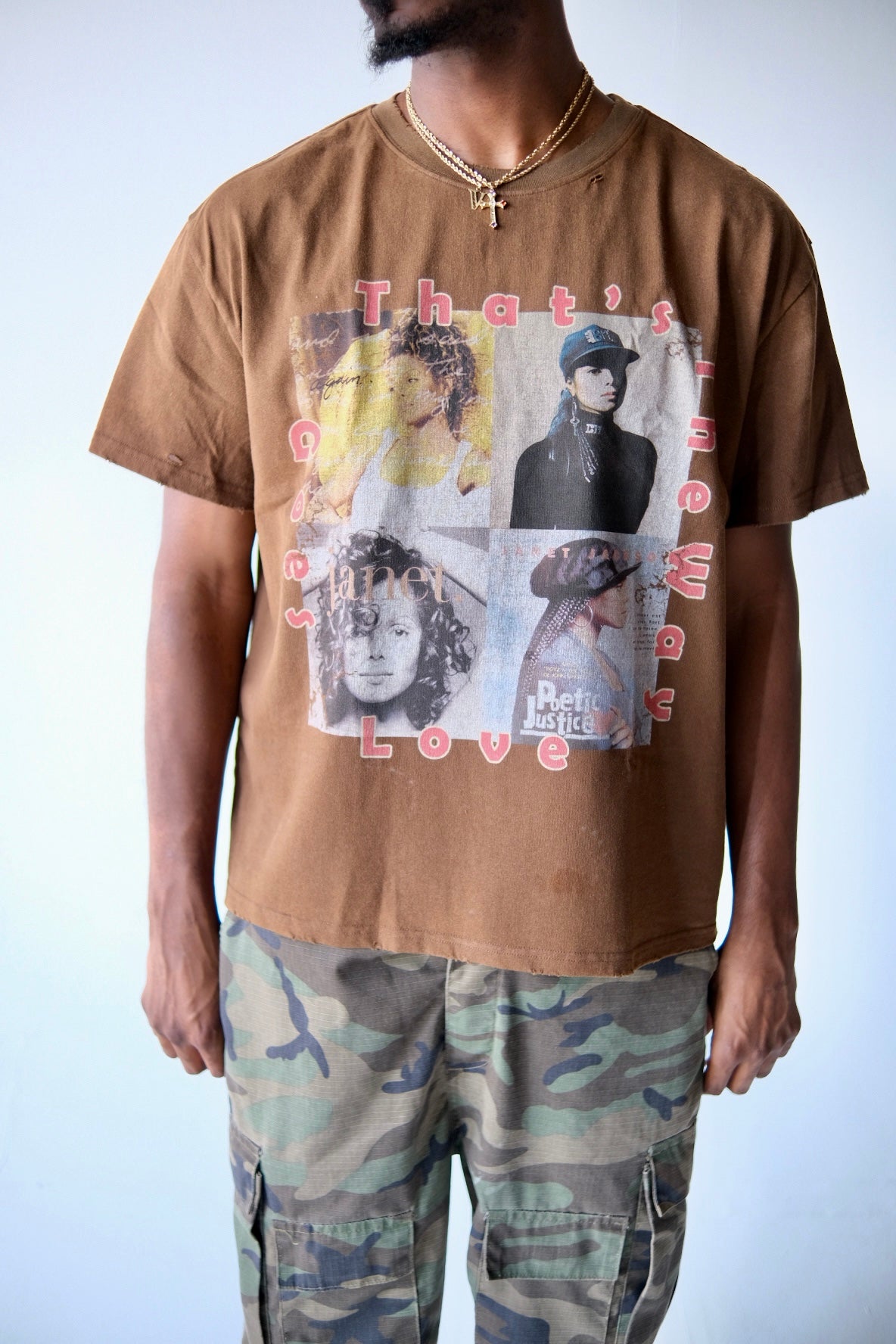 JANET TEE - BROWN