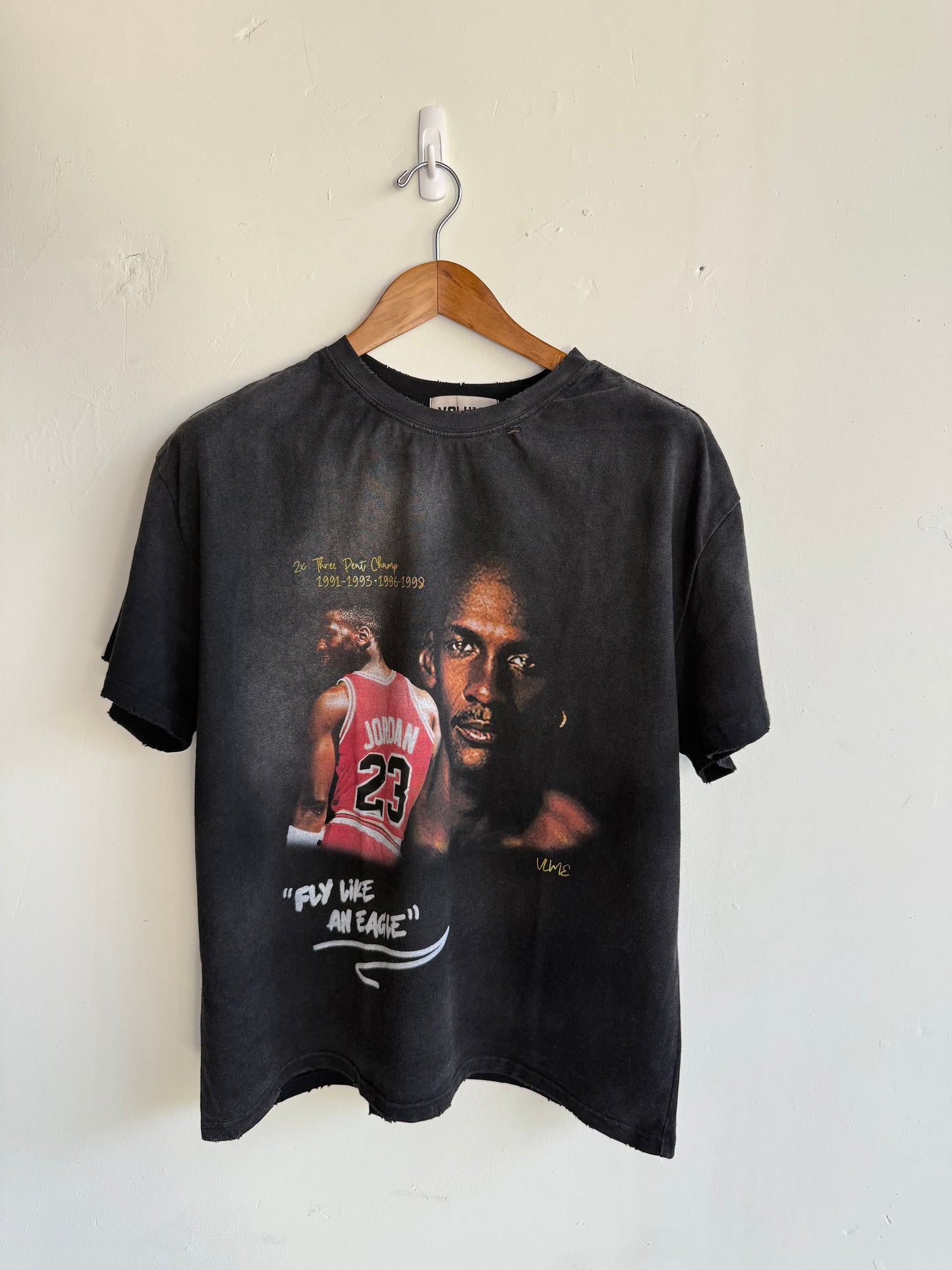 Fly Like An Eagle Tee - Black