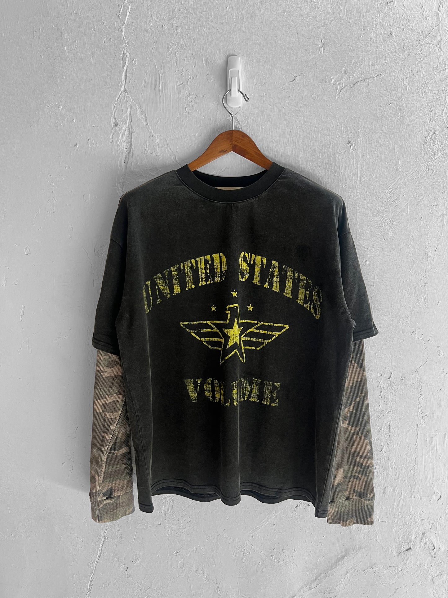 CAMO LS DOUBLE LAYER - ARMY FATIGUE