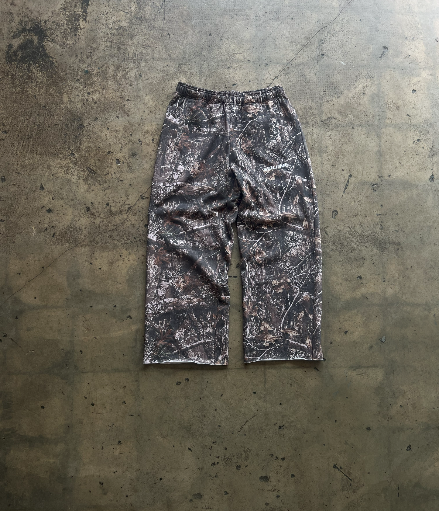 VINTAGE WASHED SWEATPANTS - CAMO