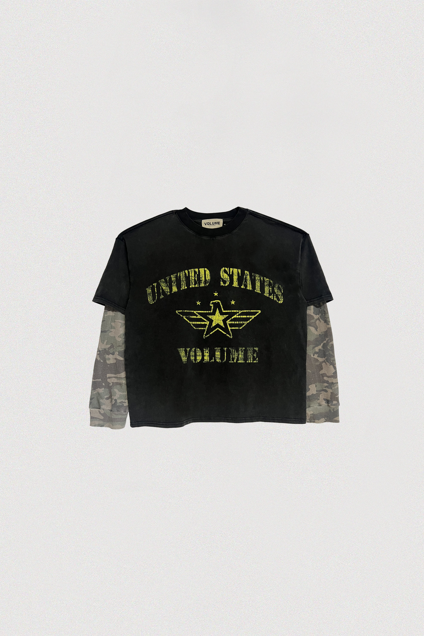 CAMO LS DOUBLE LAYER - ARMY FATIGUE