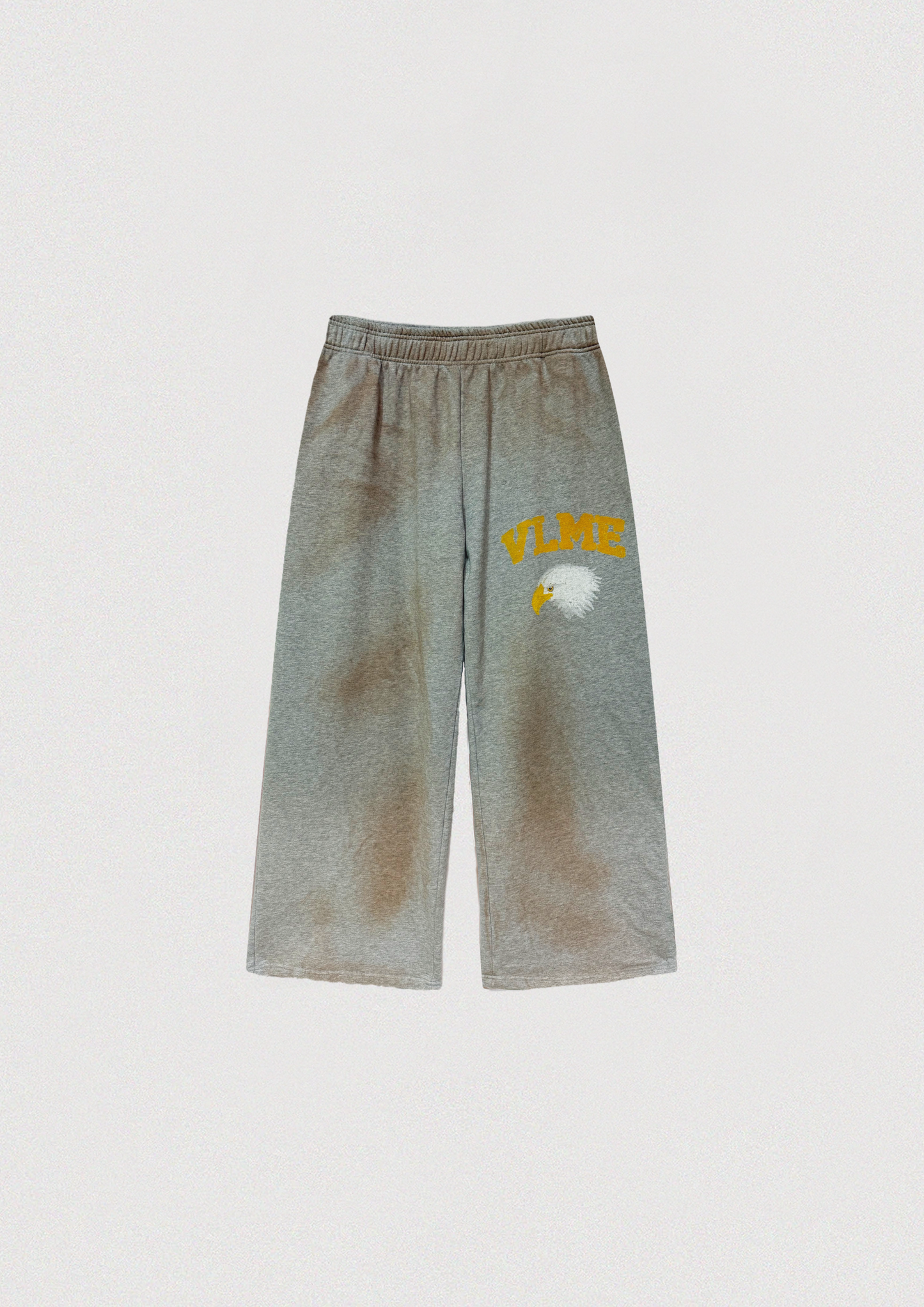 MUD WASH MASCOT SWEATPANTS - GREY