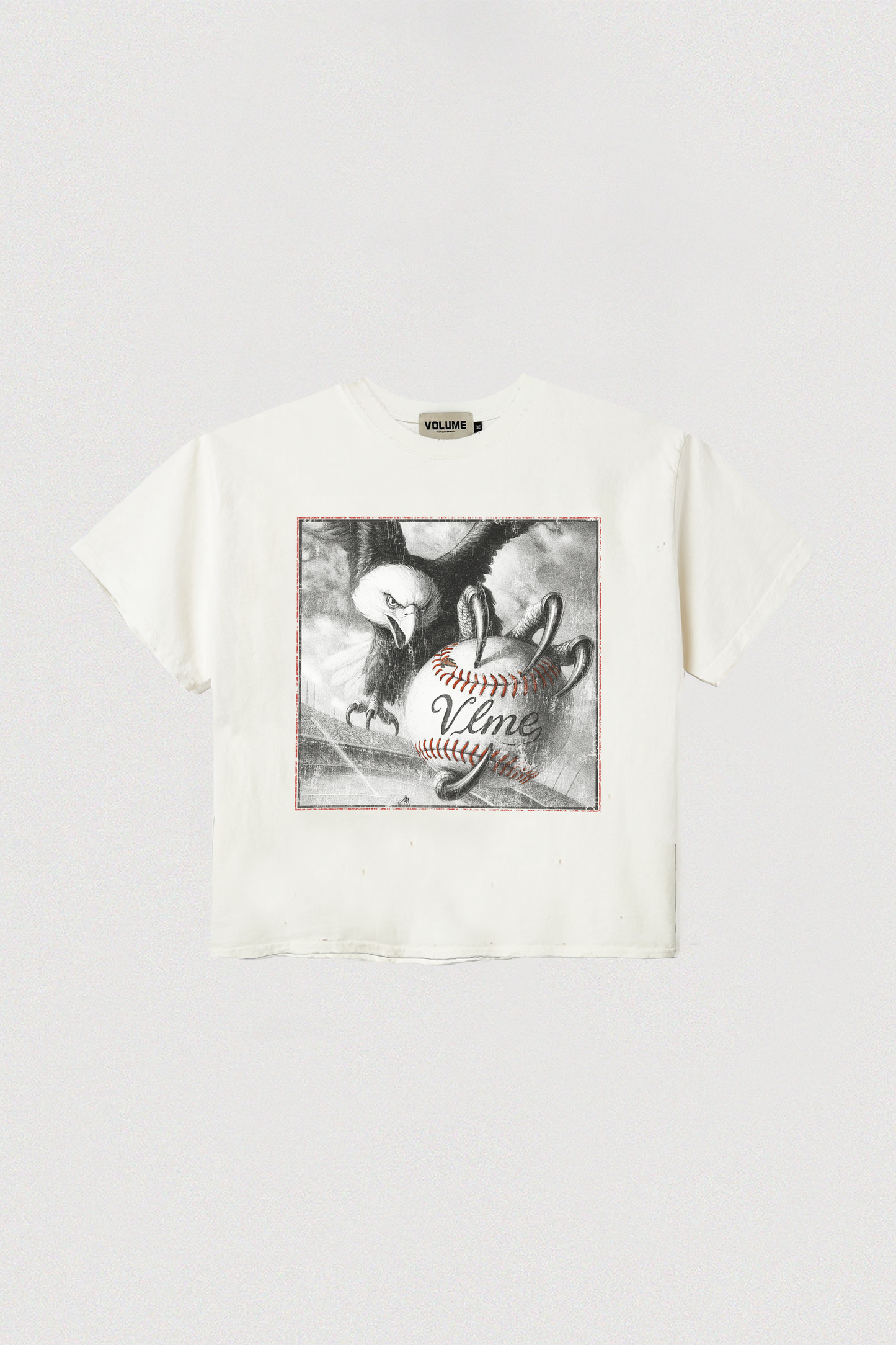 FLY BALL TEE - WHITE
