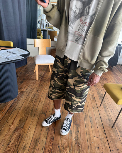 CAMO COMBAT SHORTS