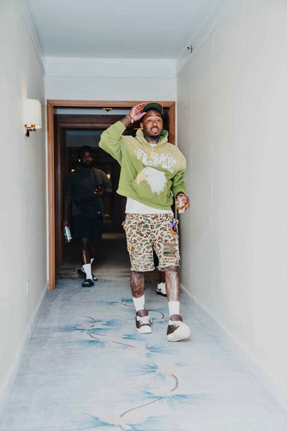 MASCOT HOODIE MOSS GREEN