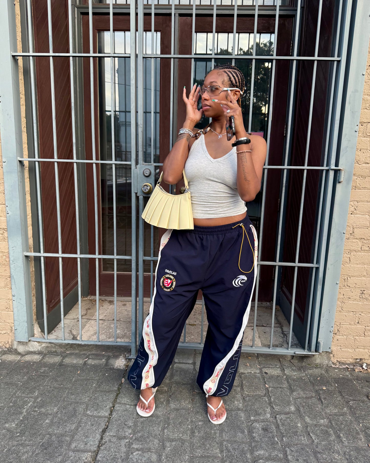VLME MOTO TRACK PANTS