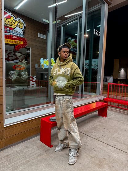 MASCOT HOODIE MOSS GREEN