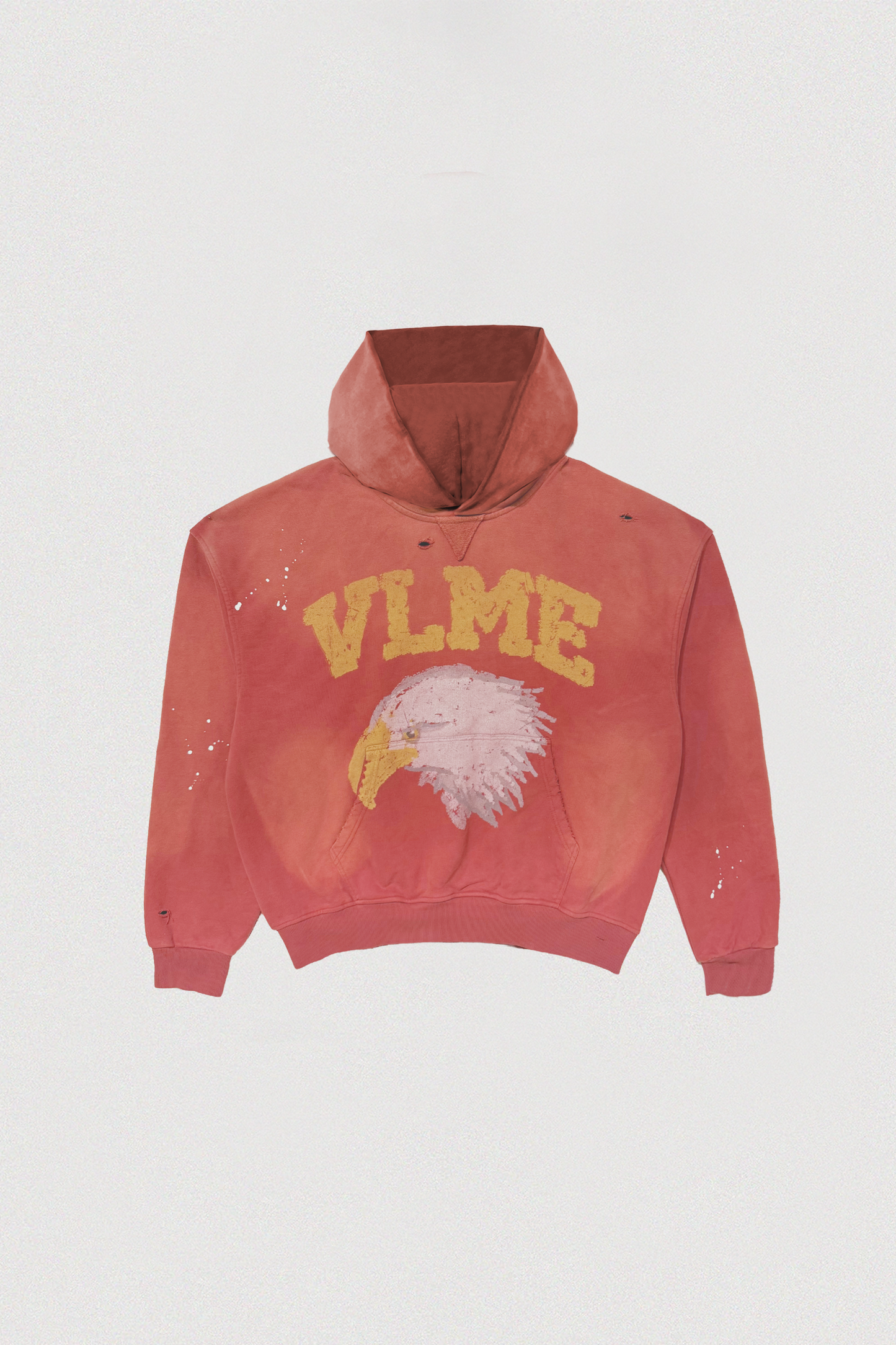 MASCOT HOODIE BRICK RED