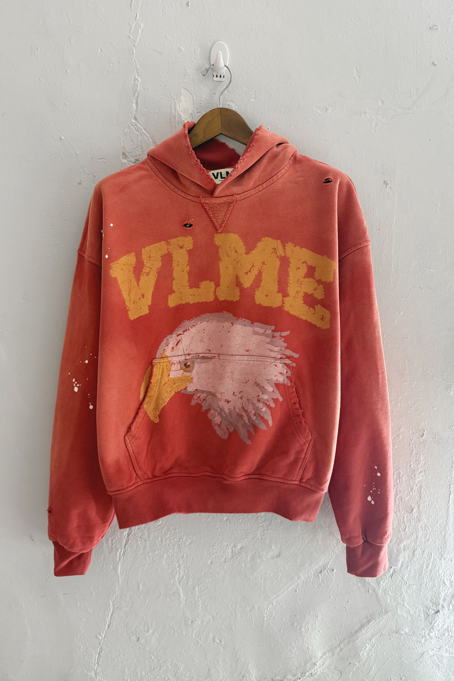 MASCOT HOODIE BRICK RED