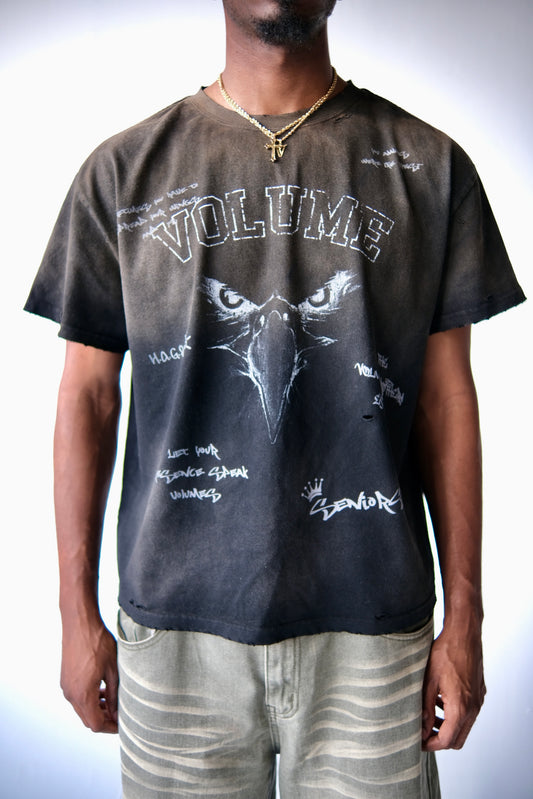 YEAR BOOK TEE - BLACK