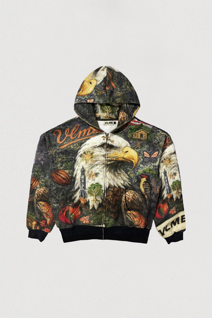 EAGLE'S EYRIE ZIP UP HOODIE