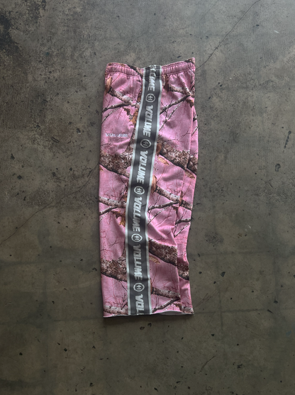 VARSITY SWEATPANTS PINK CAMO