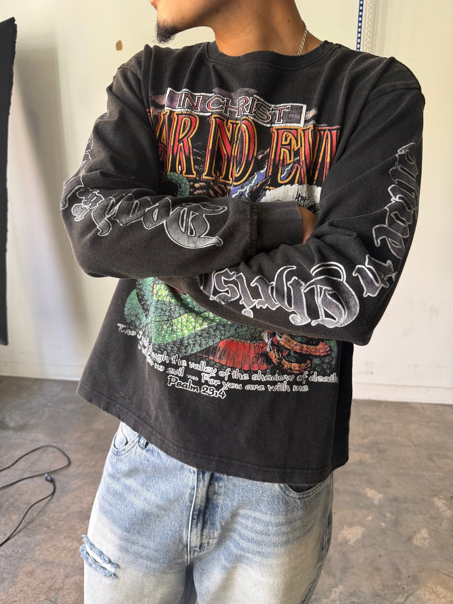 FEAR NO EVIL RETRO TEE