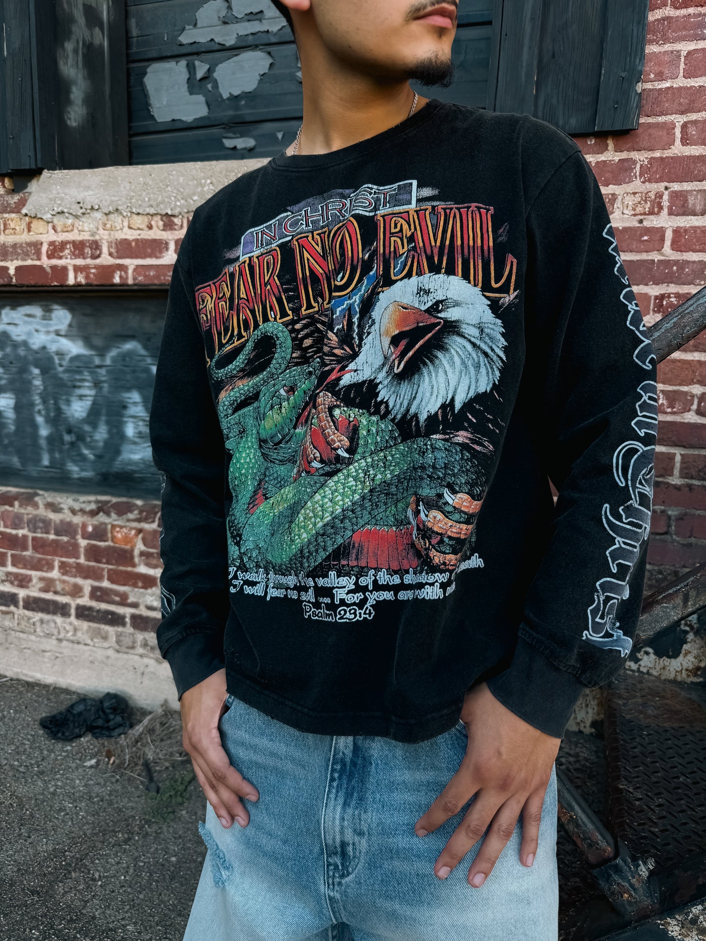 FEAR NO EVIL RETRO TEE