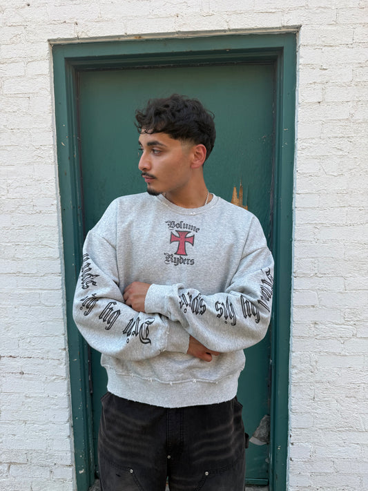 VOLUME RYDERS CREWNECK GREY