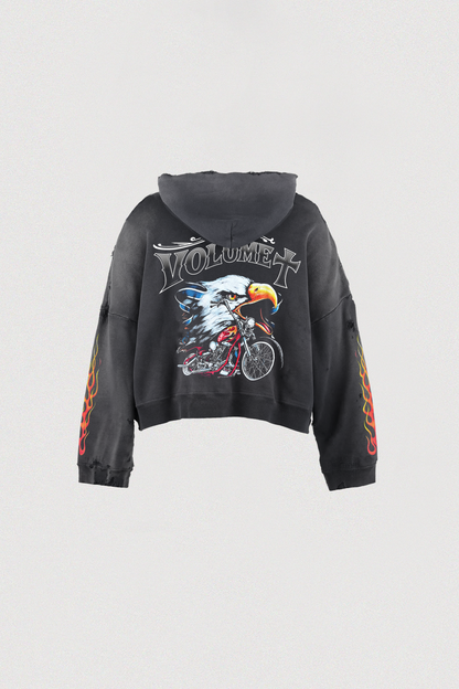 VOLUME RYDERS FLAME HOODIE