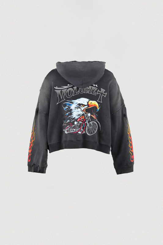 VOLUME RYDERS FLAME HOODIE