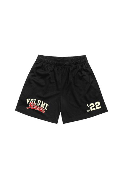 VARSITY MESH SHORTS BLACK