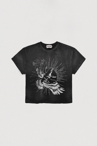 EAGLE RAY TEE BLACK