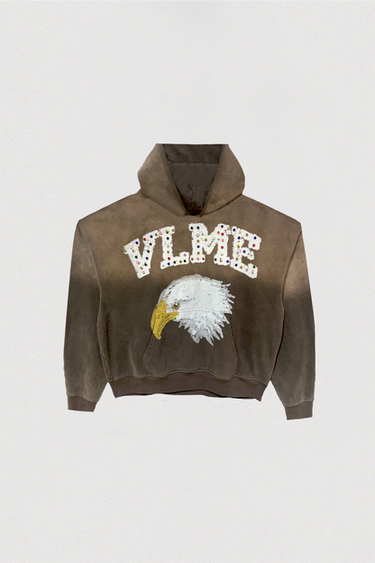 MASCOT HOODIE DARK MOCHA