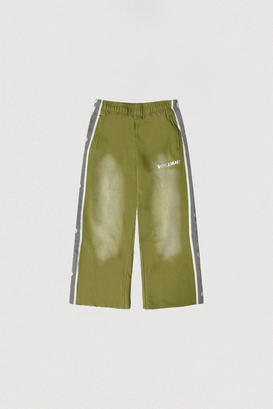 VINTAGE WASHED SWEATPANTS - OLIVE