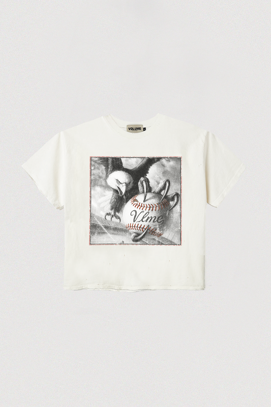 FLY BALL TEE - WHITE