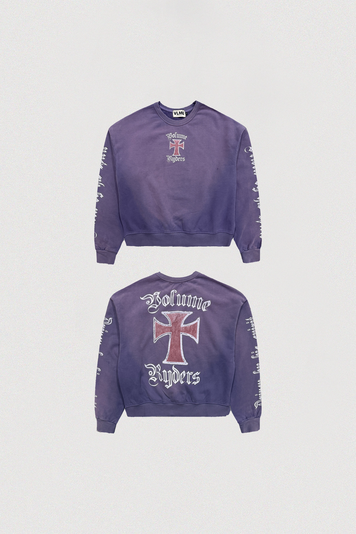 VOLUME RYDERS CREWNECK PLUM
