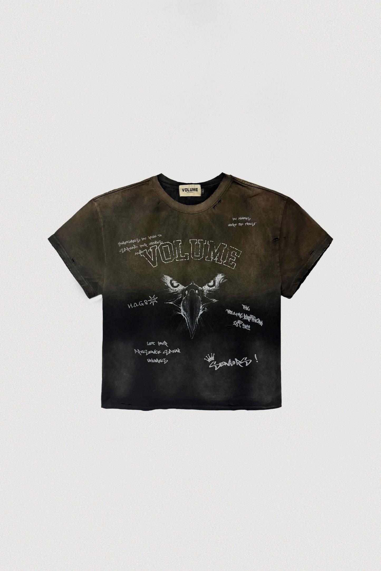 YEAR BOOK TEE - BLACK